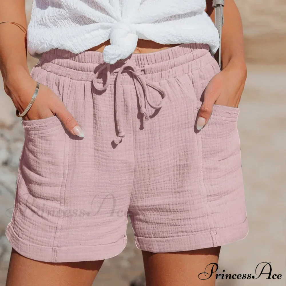 Fashion Straight High Waist Loose Korean Trouser Summer Short - Image 2