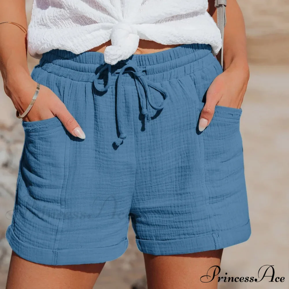Fashion Straight High Waist Loose Korean Trouser Summer Short - Image 3