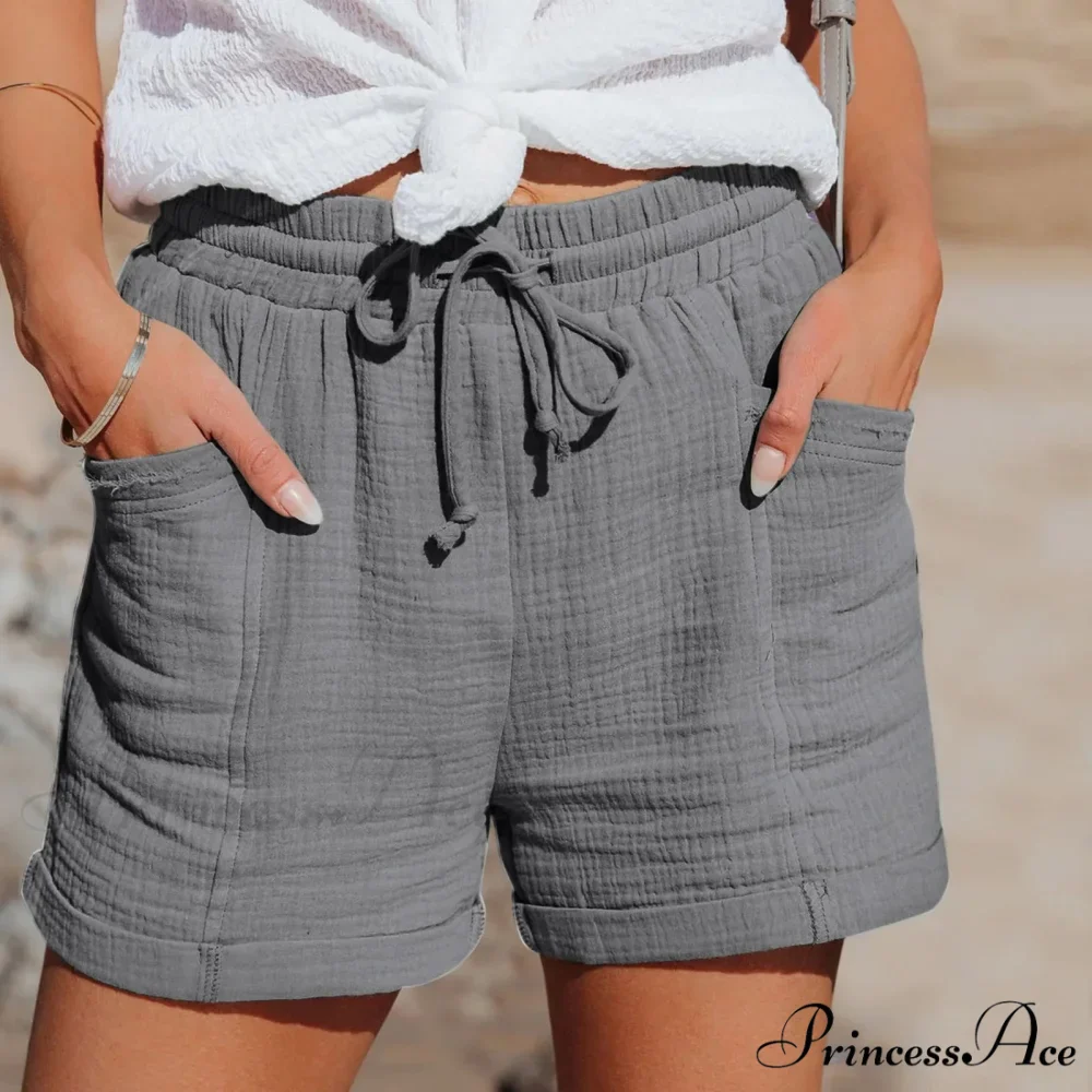 Fashion Straight High Waist Loose Korean Trouser Summer Short - Image 4