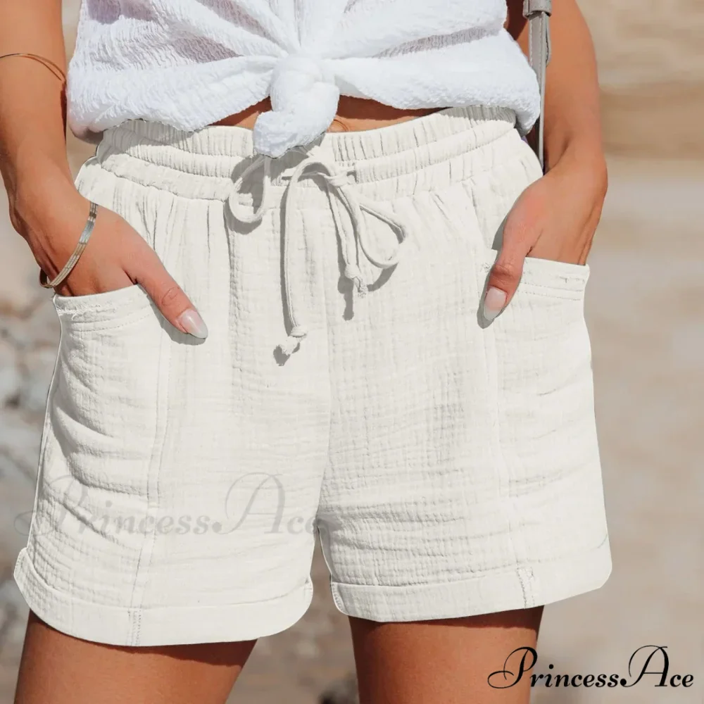 Fashion Straight High Waist Loose Korean Trouser Summer Short - Image 5