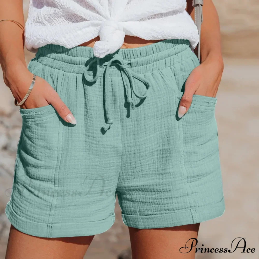 Fashion Straight High Waist Loose Korean Trouser Summer Short - Image 7