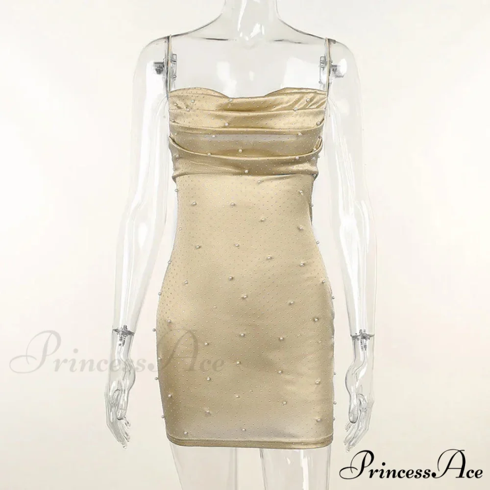 Pure color cultivate one's morality backless Sleeveless Bodycon Dress - Image 8