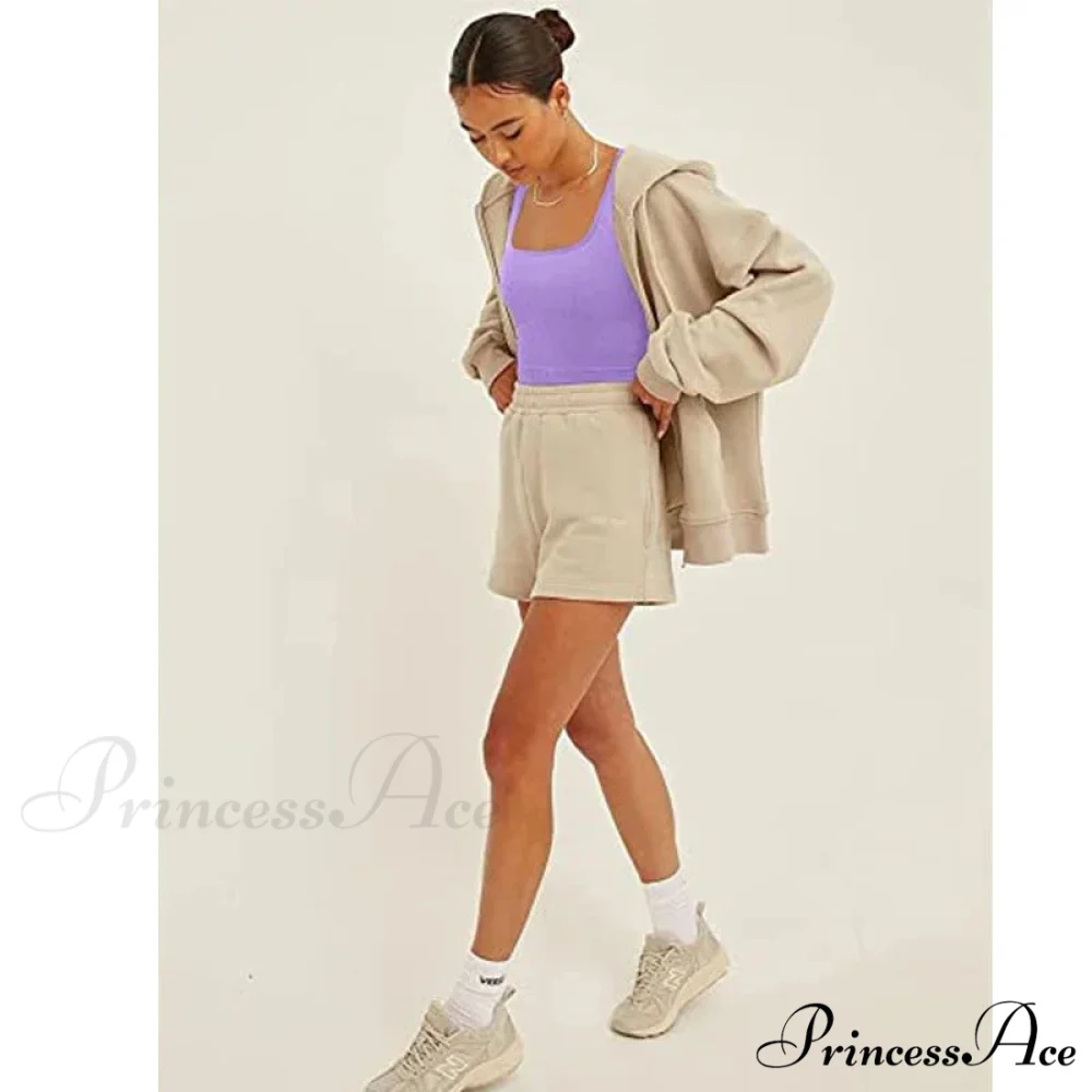 Women Square Neck Ribbed Camisole Women Summer Basic Elastic Sleeveless Crops Tank top - Image 14