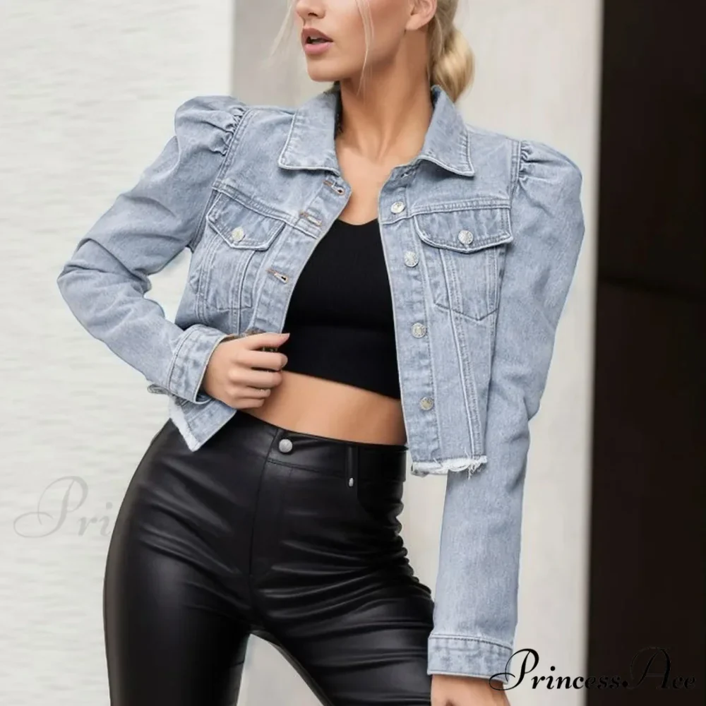 Short Lapel Pocket Button Cardigan Outerwear Tops Winter Outer Warm Chic Stylish Elegant Fashionable Jacket - Image 2