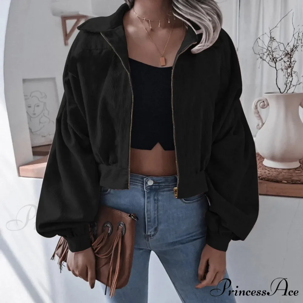 Warm Solid Stylish Chic Trendy Elegant Fashionable Classic Western Jacket - Image 3