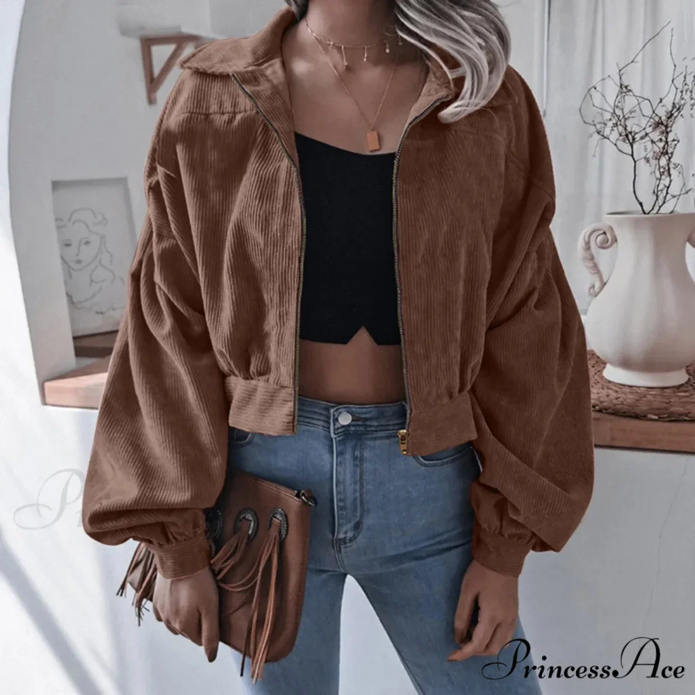 Warm Solid Stylish Chic Trendy Elegant Fashionable Classic Western Jacket - Image 4