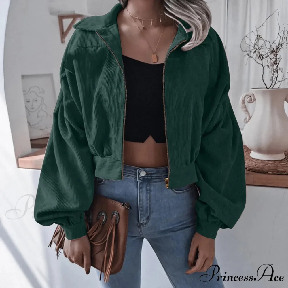Warm Solid Stylish Chic Trendy Elegant Fashionable Classic Western Jacket - Image 5