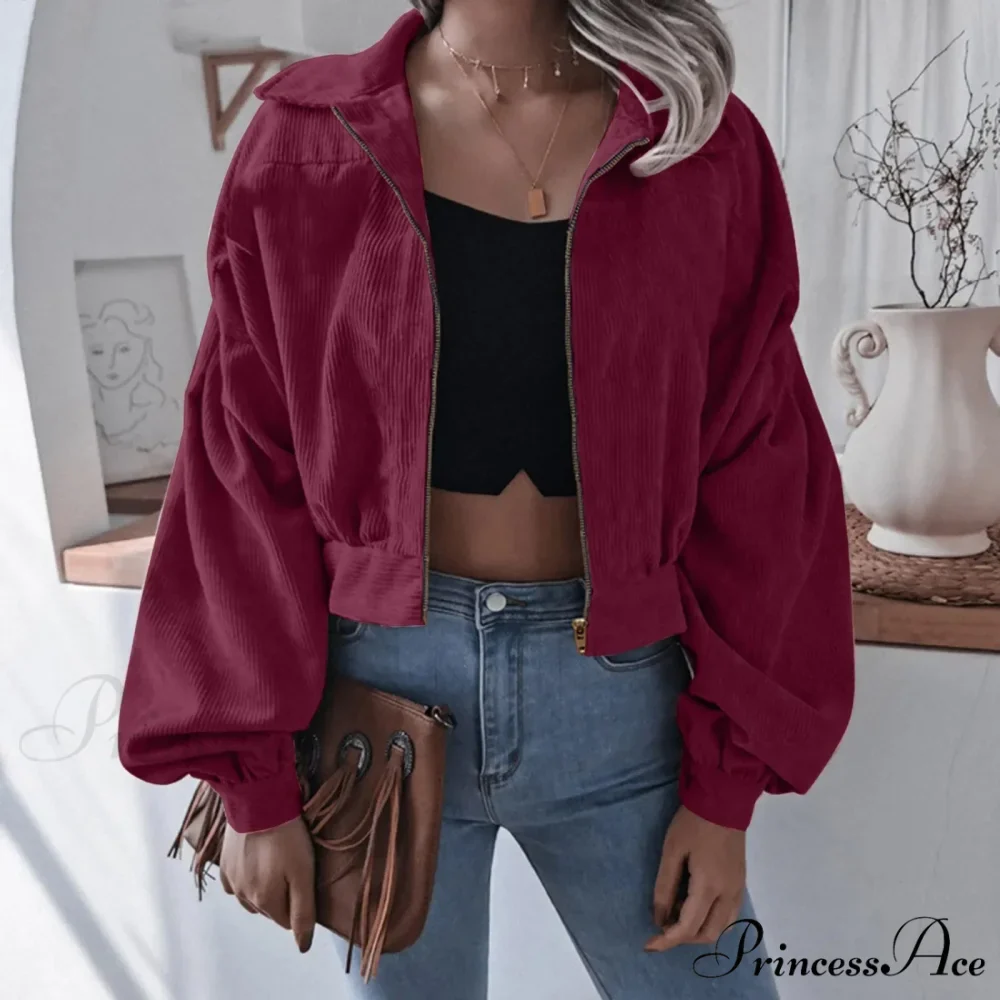 Warm Solid Stylish Chic Trendy Elegant Fashionable Classic Western Jacket - Image 8