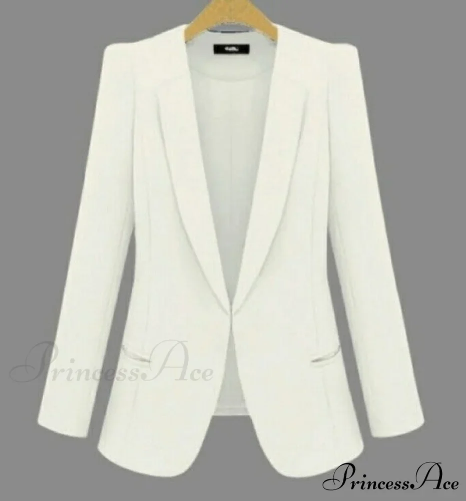 All-match Short Slim long-sleeve Blazer - Image 3