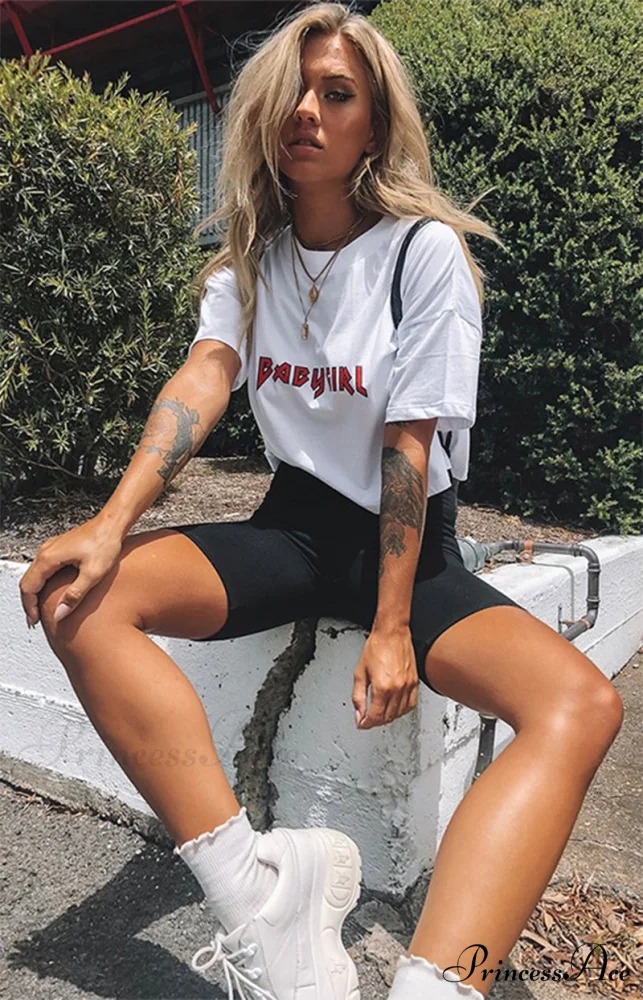 Fitness Casual High Waist Fashion Biker Shorts - Image 6