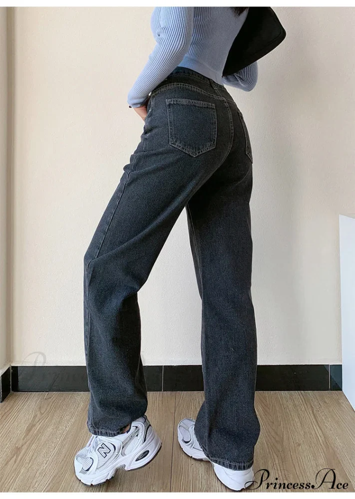 Femmale Black Blue Jeans - Image 6