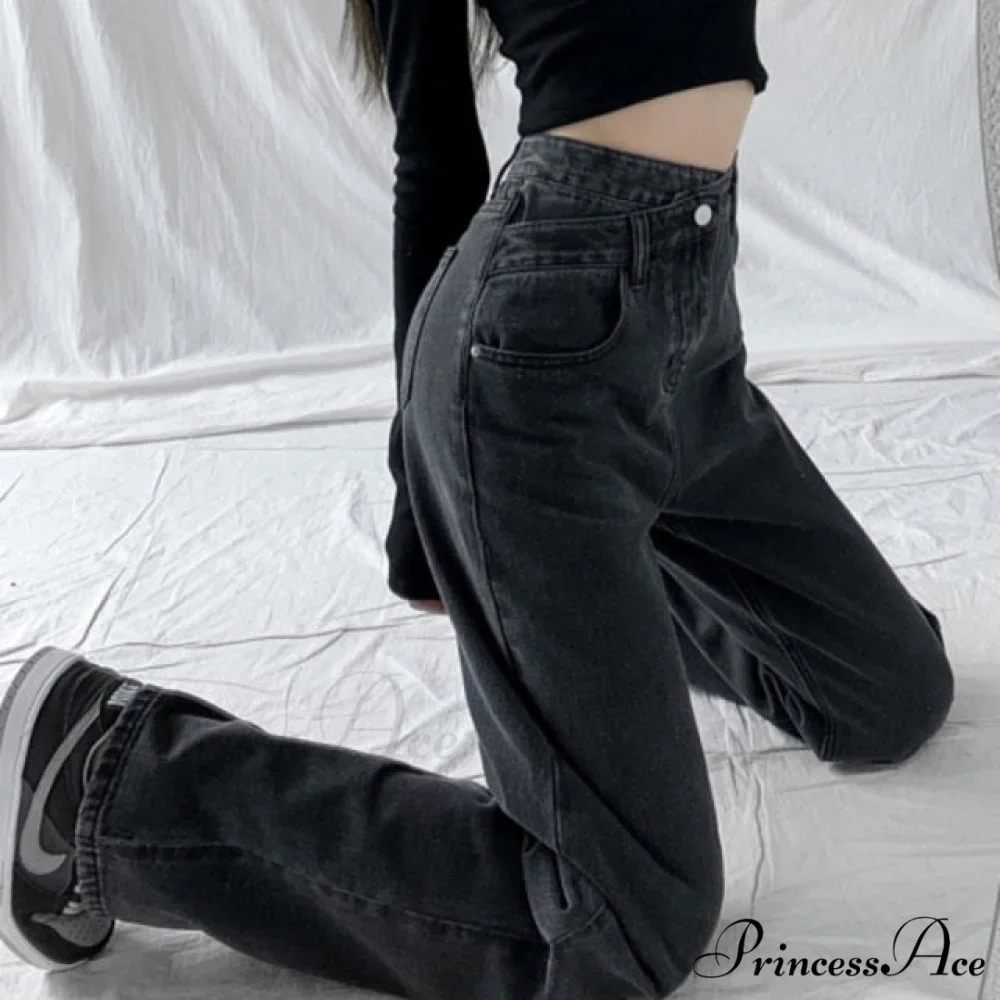 Woman Jeans High Waist Denim Pants - Image 2