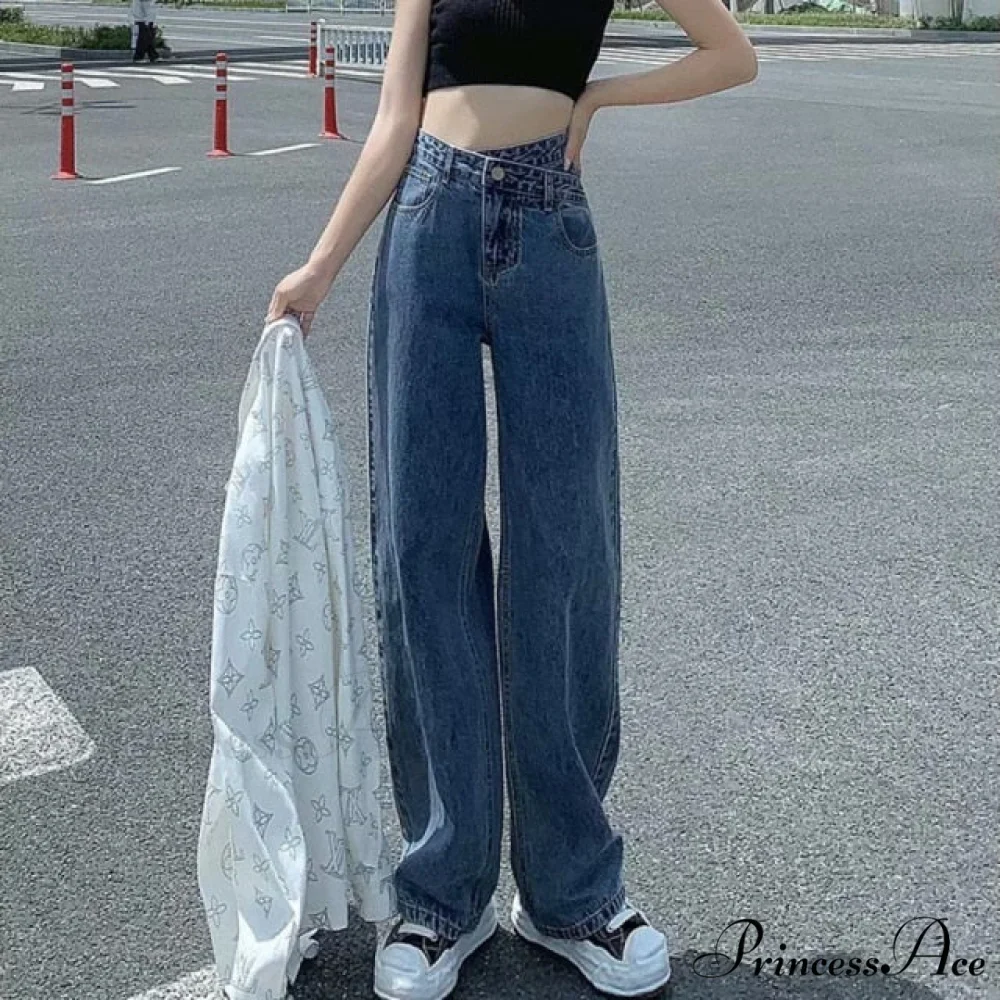 Woman Jeans High Waist Denim Pants - Image 3