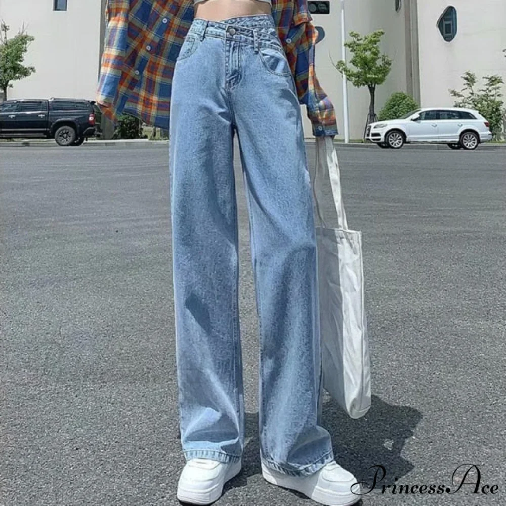 Woman Jeans High Waist Denim Pants - Image 4