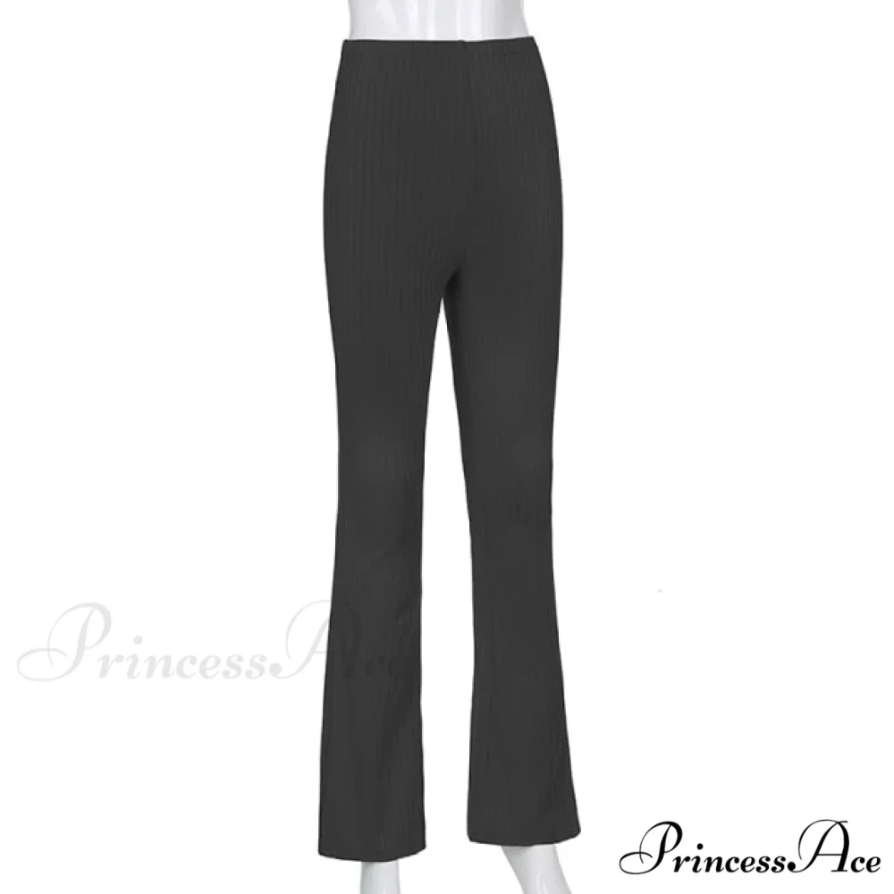 High Waist Aesthetic Female Vintage Pants - Image 2