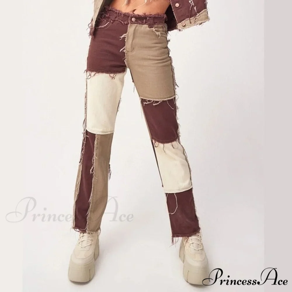 Casual Hip Hop High Waist Loose Straight Pants - Image 4