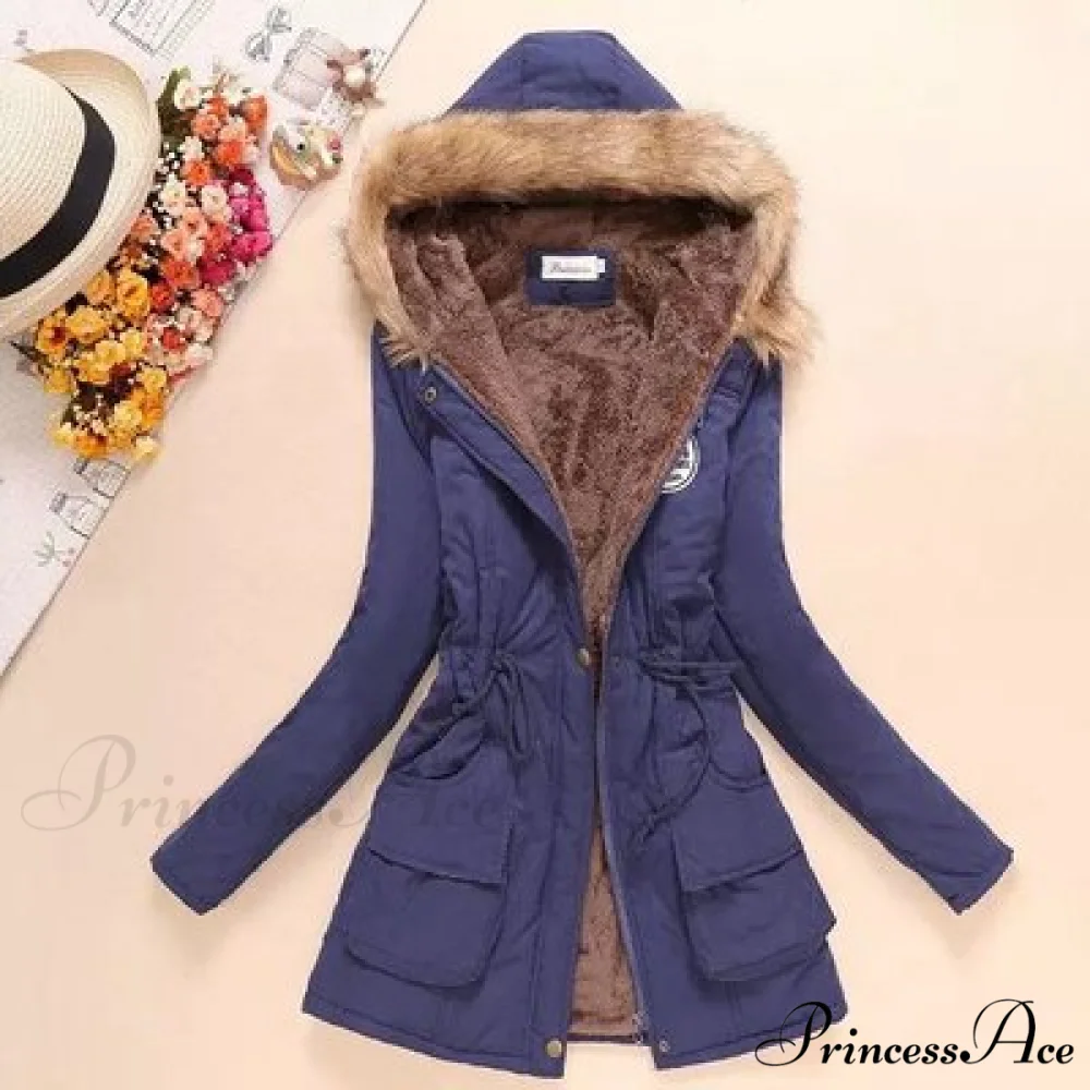 Fashion Plus Size Long Sleeve Thick Warmth Coat - Image 11