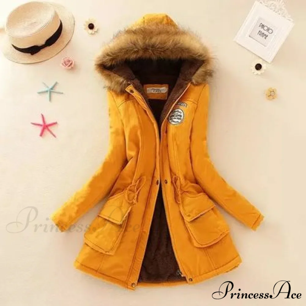 Fashion Plus Size Long Sleeve Thick Warmth Coat - Image 12