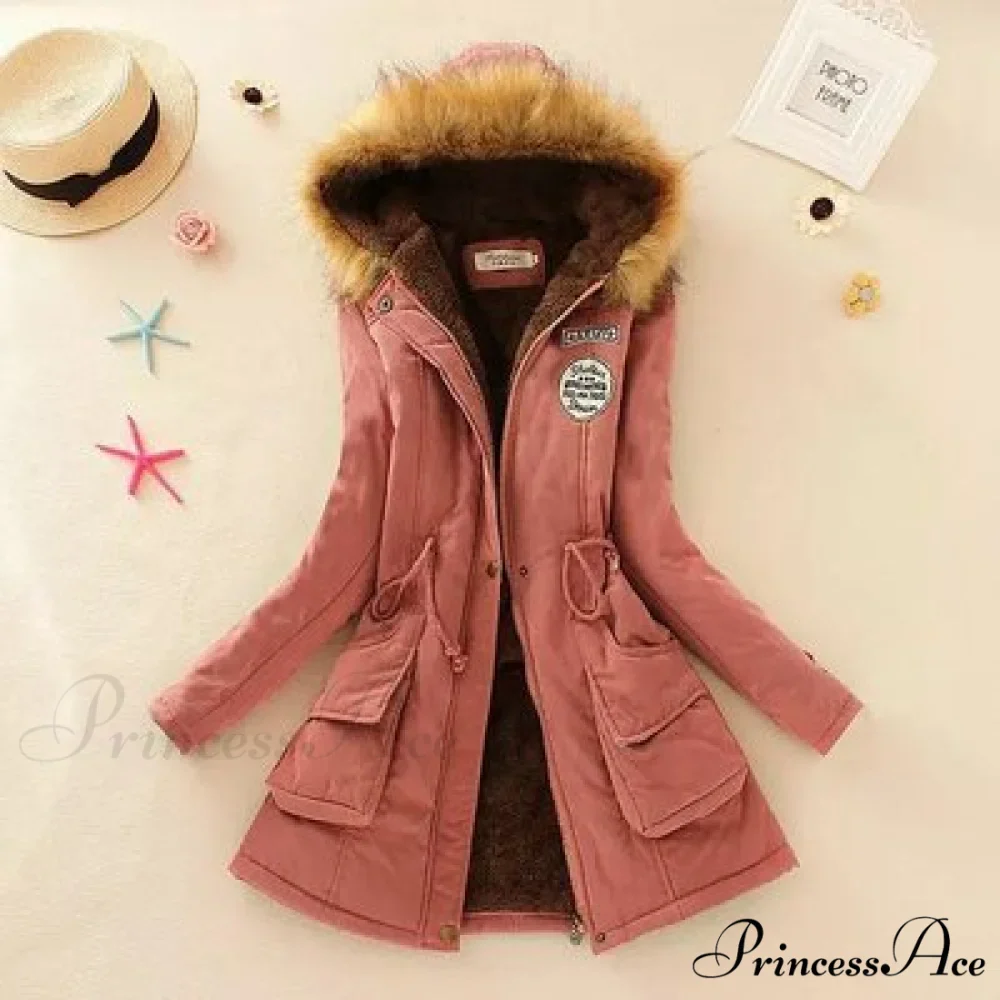 Fashion Plus Size Long Sleeve Thick Warmth Coat - Image 14