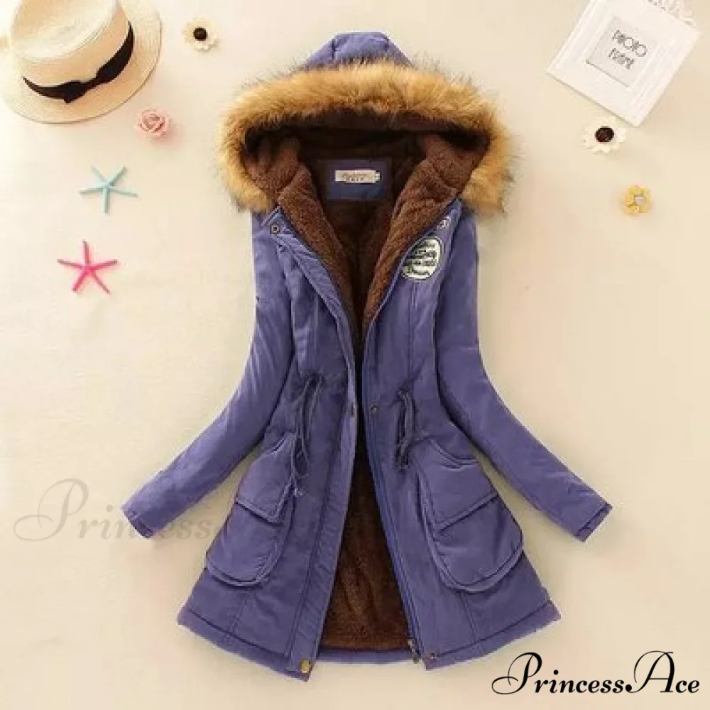 Fashion Plus Size Long Sleeve Thick Warmth Coat - Image 7
