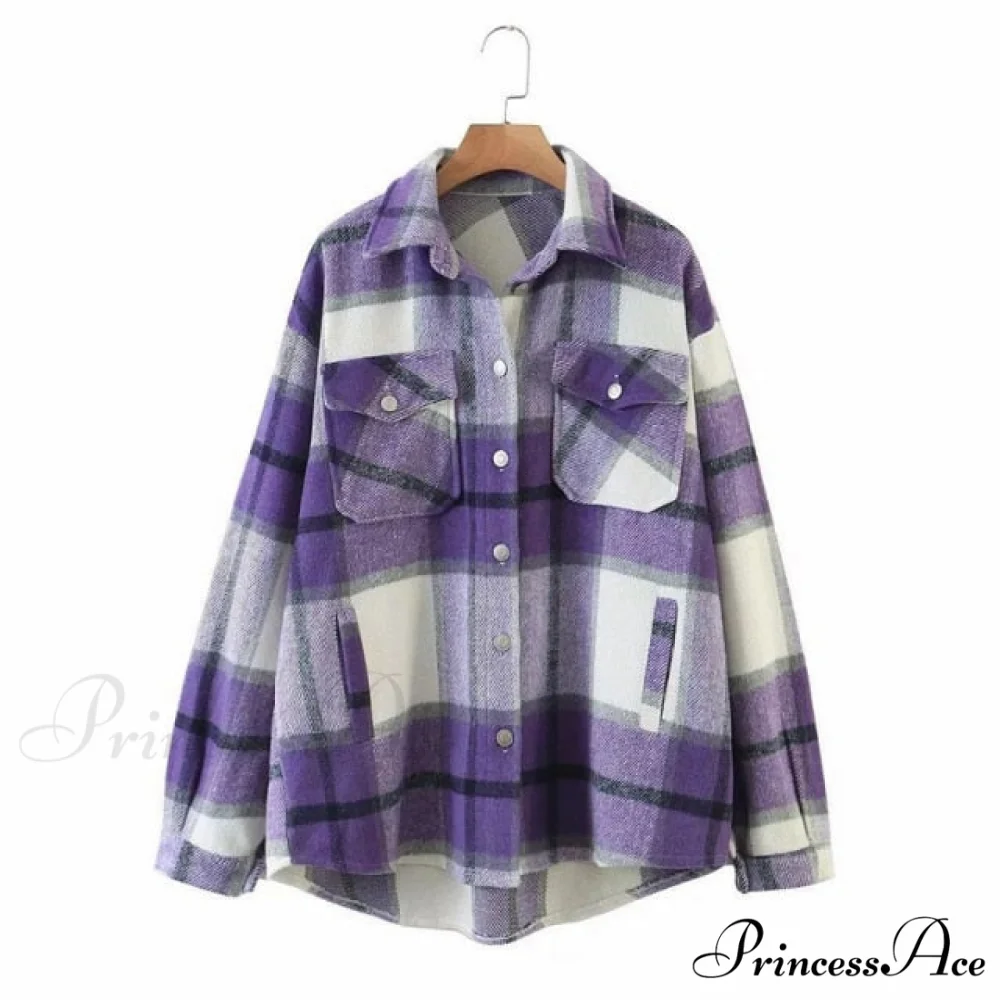 Ladies Thick Turn Collar Plus Size Female Coat - Image 8
