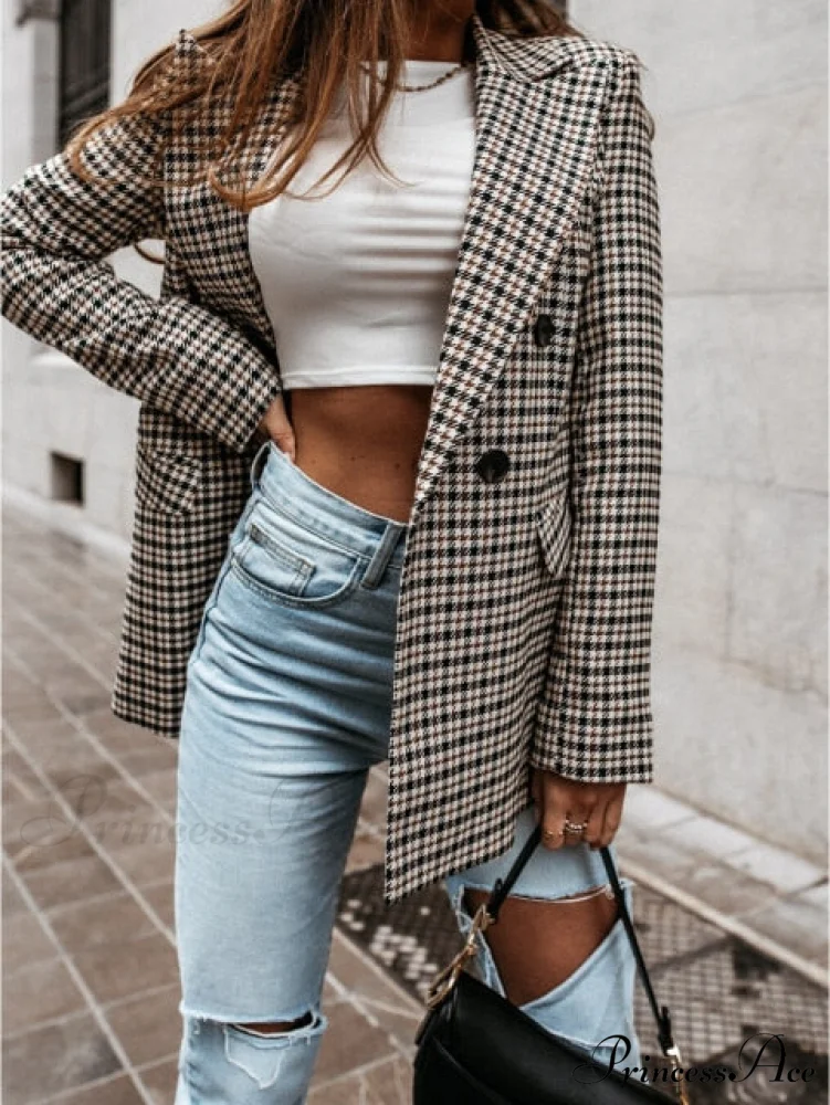 Fashion Office Ladies Chic Slim Blazers - Image 4