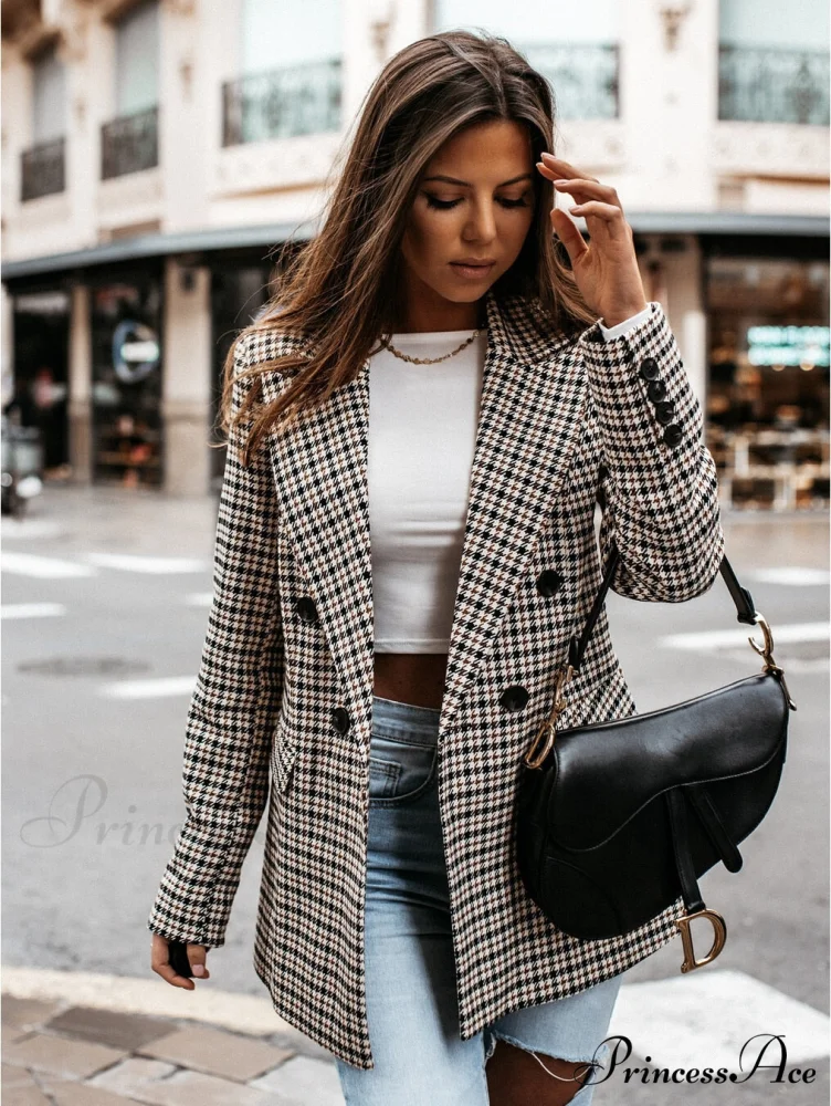 Fashion Office Ladies Chic Slim Blazers - Image 5