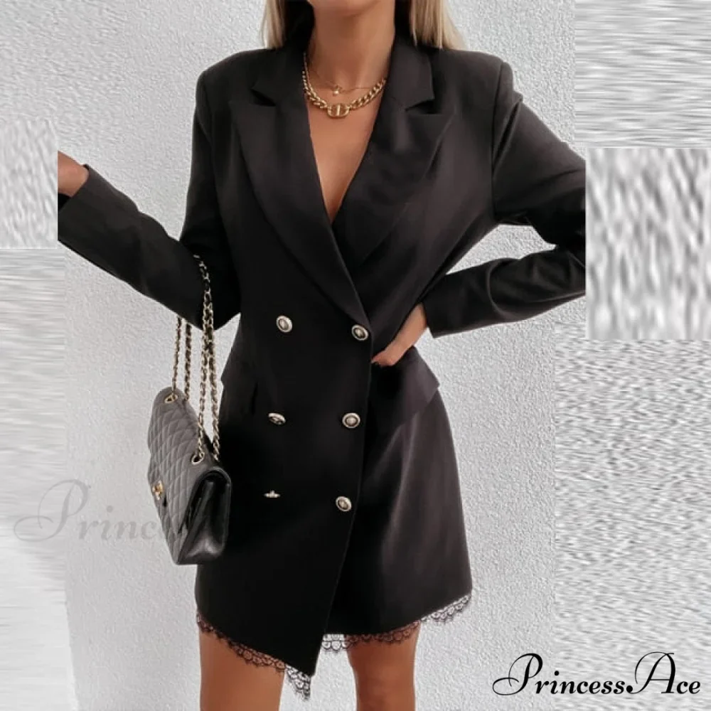Office Lady Blazer Dress - Image 16