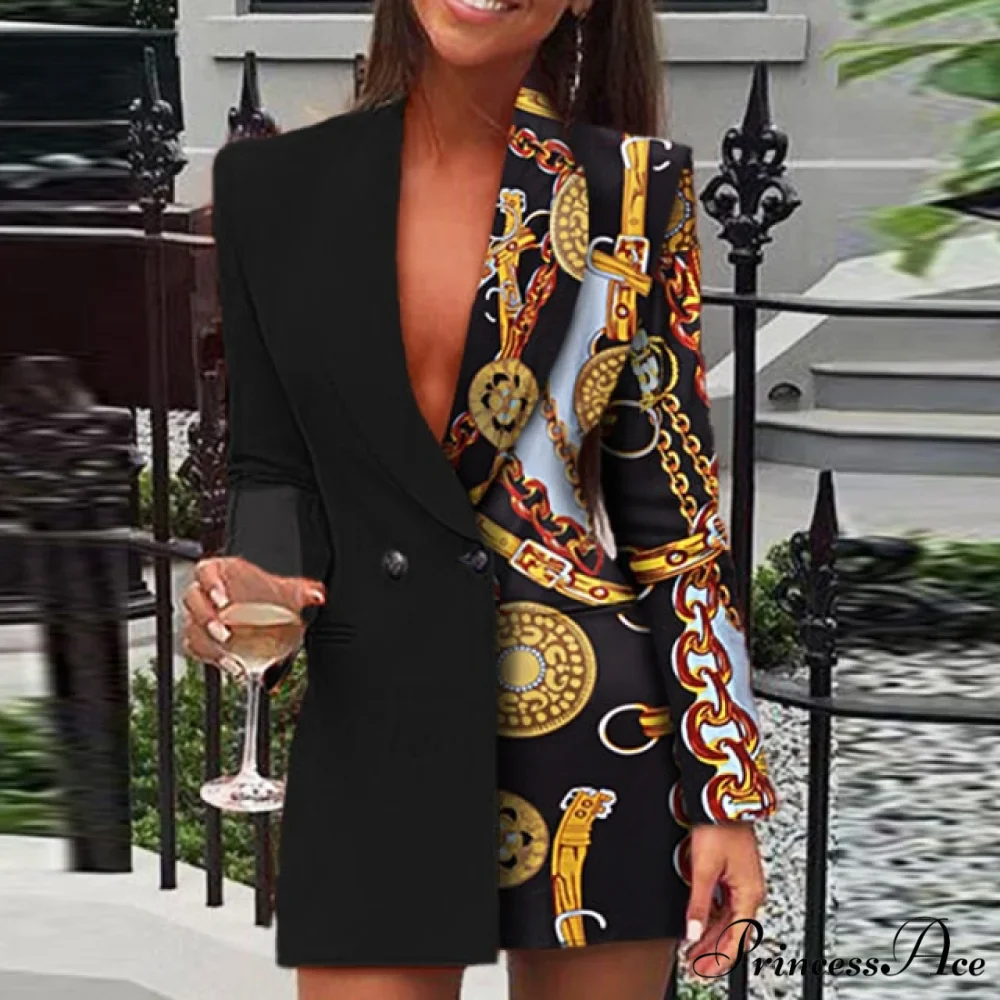 Office Lady Blazer Dress - Image 4