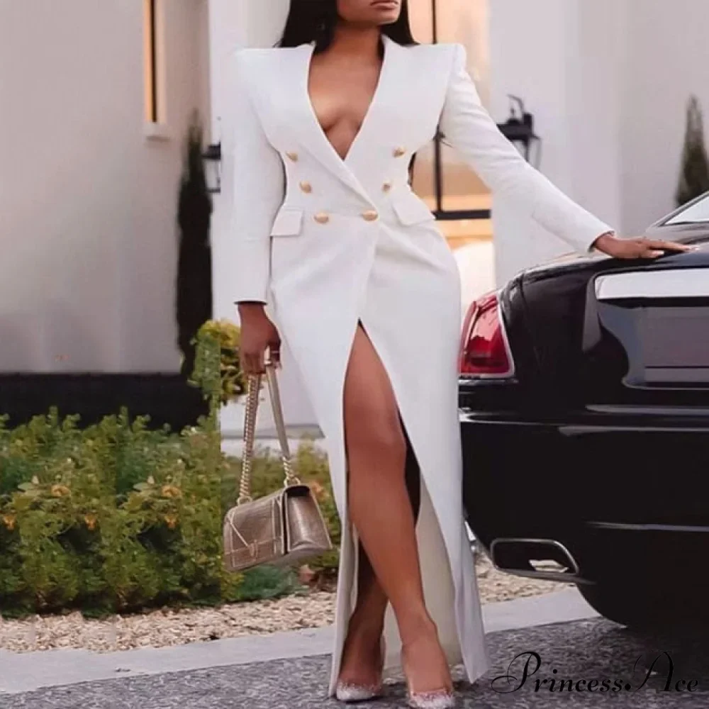 Elegant Suits Blazer Dress - Image 3