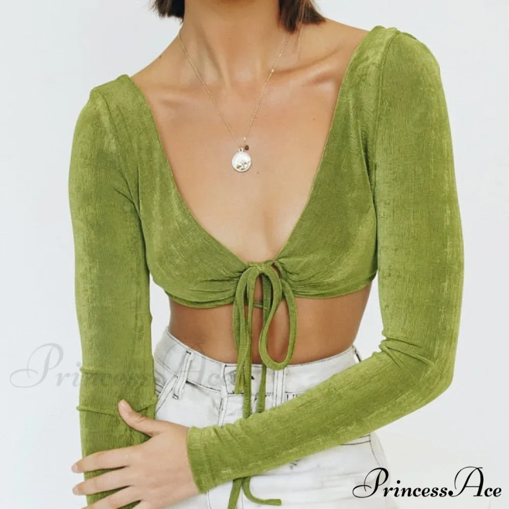Button Up Elastic Waist Tops - Image 12