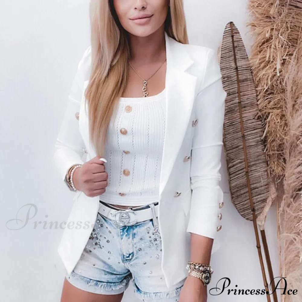 Lady Office Blazer Coat - Image 5
