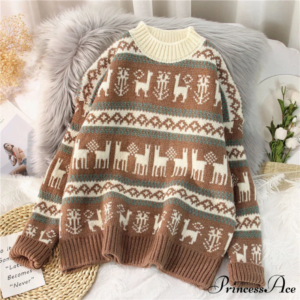 Christmas Red Deer Sweater - Image 10