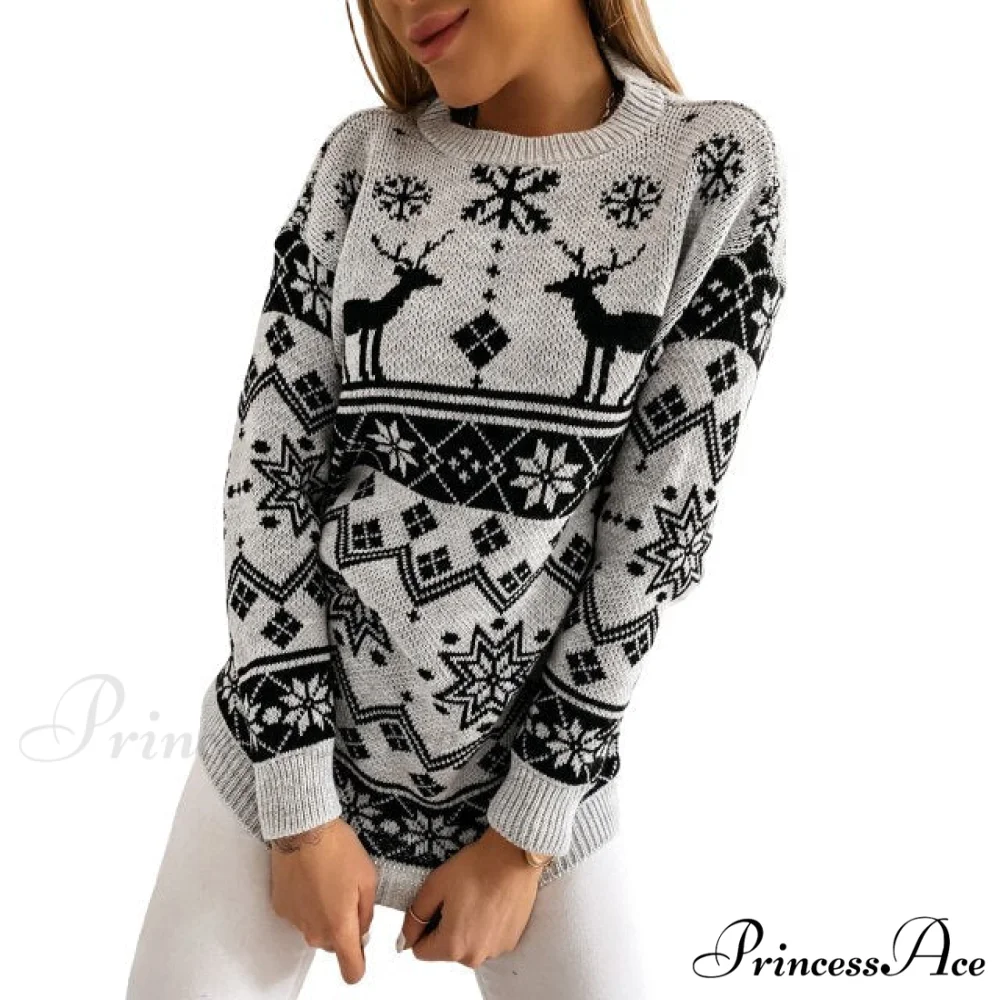Christmas Santa Snowflake Sweaters - Image 4