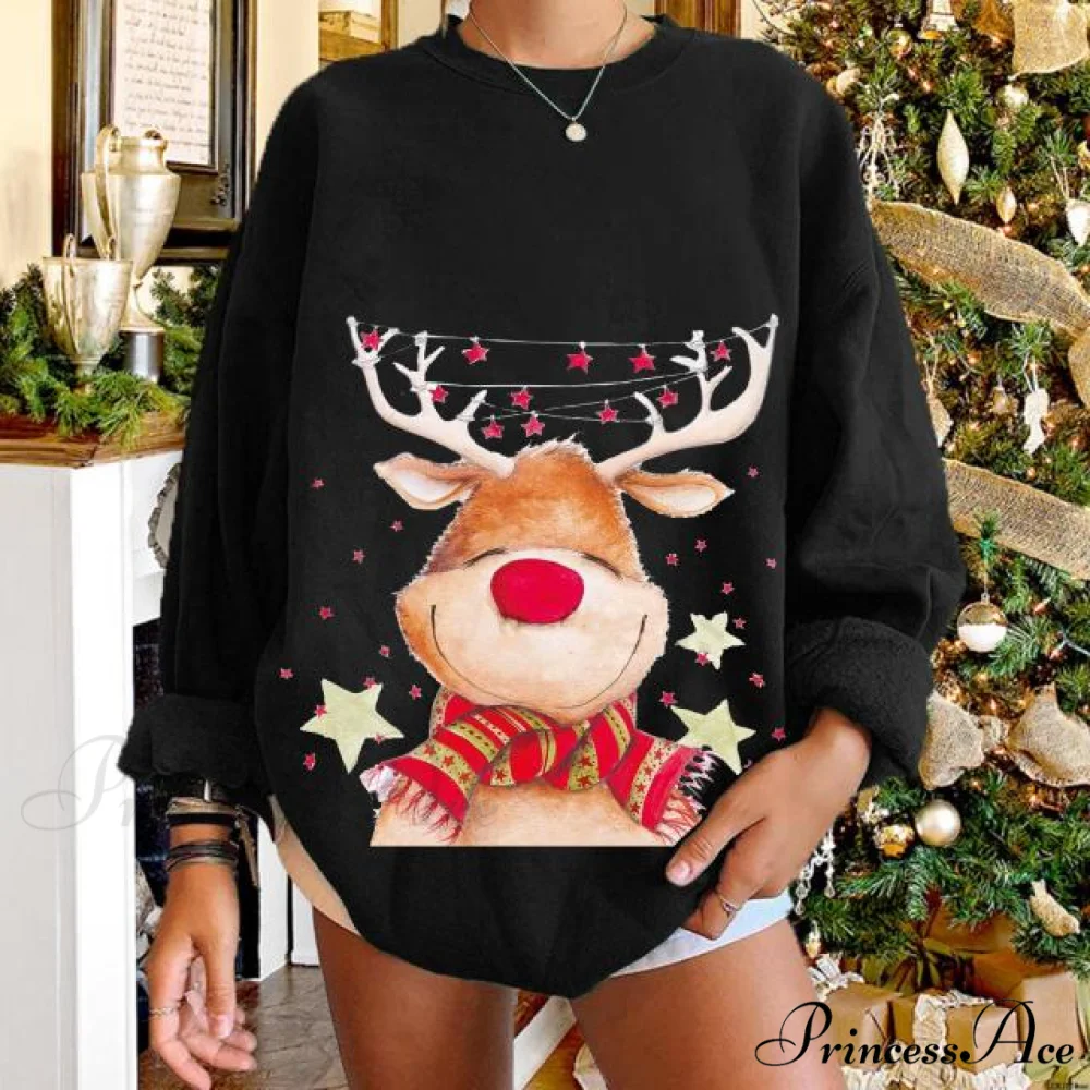 Cartoons Long Sleeve Women Sweater - Image 21