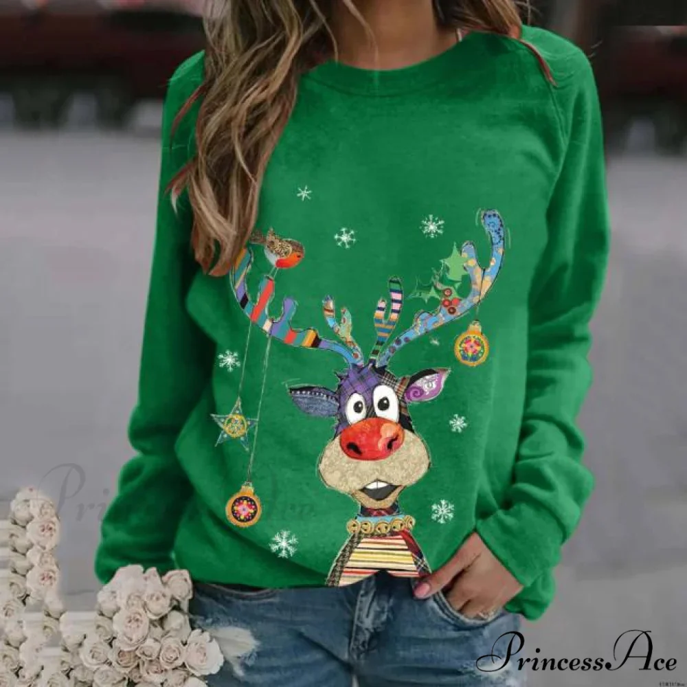 Cartoons Long Sleeve Women Sweater - Image 22
