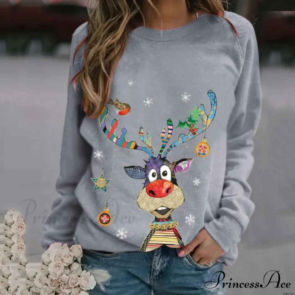 Cartoons Long Sleeve Women Sweater - Image 24