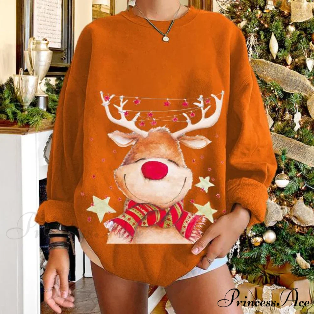 Cartoons Long Sleeve Women Sweater - Image 3