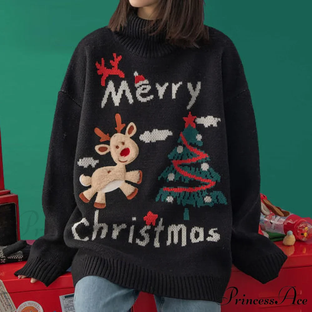Korean Style Wild Loose Casual Loose Sweater - Image 4