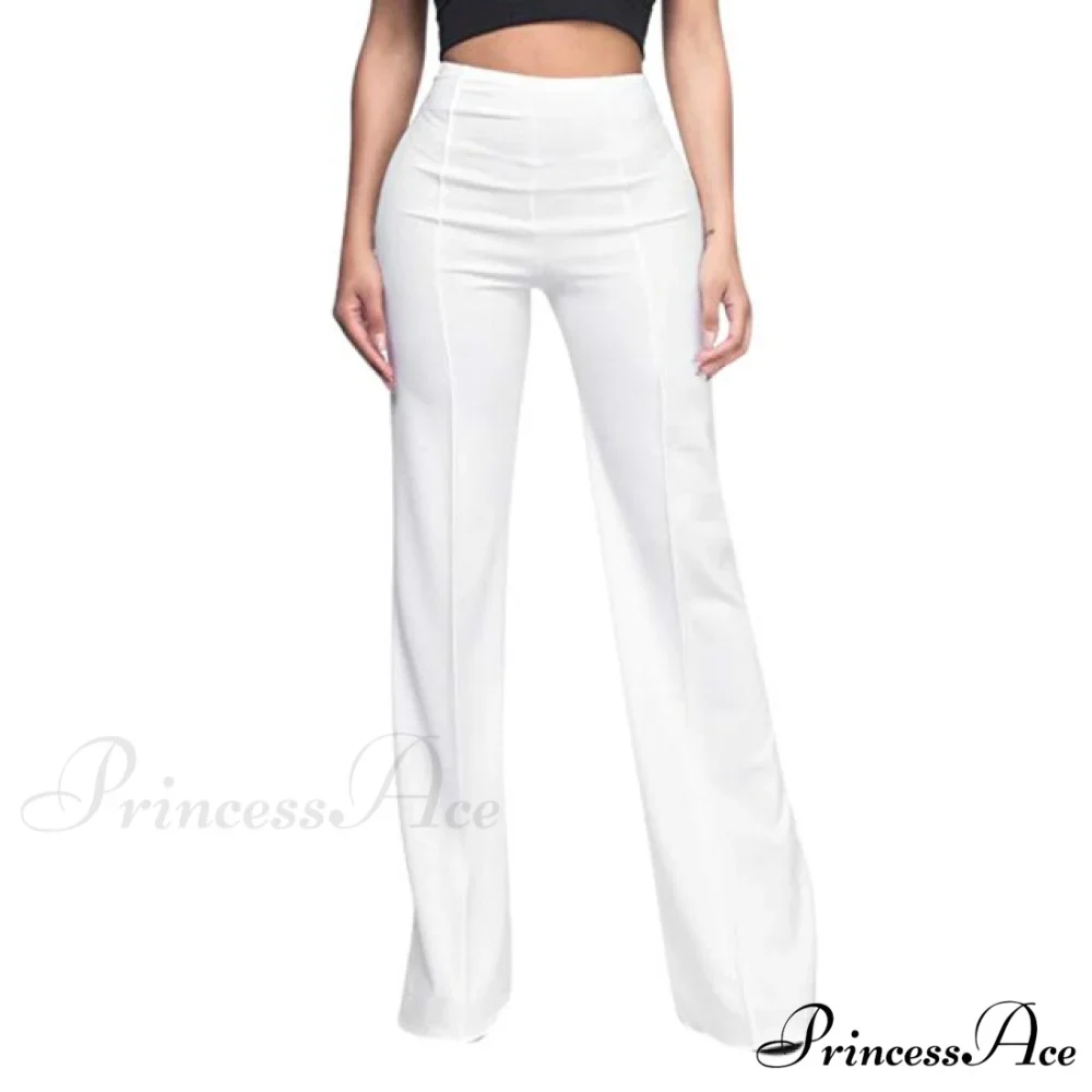 Elegant Work Office Casual Long Trousers - Image 2