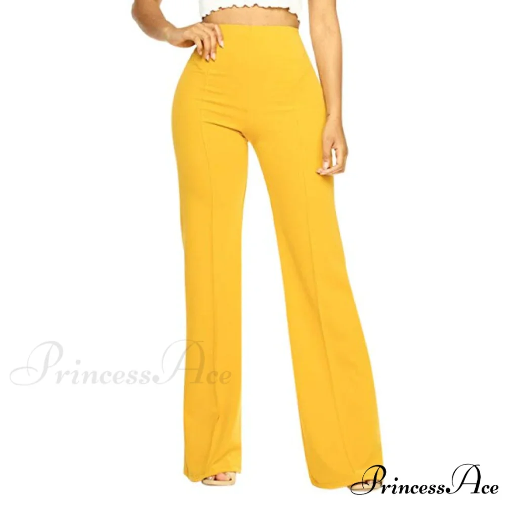 Elegant Work Office Casual Long Trousers - Image 4