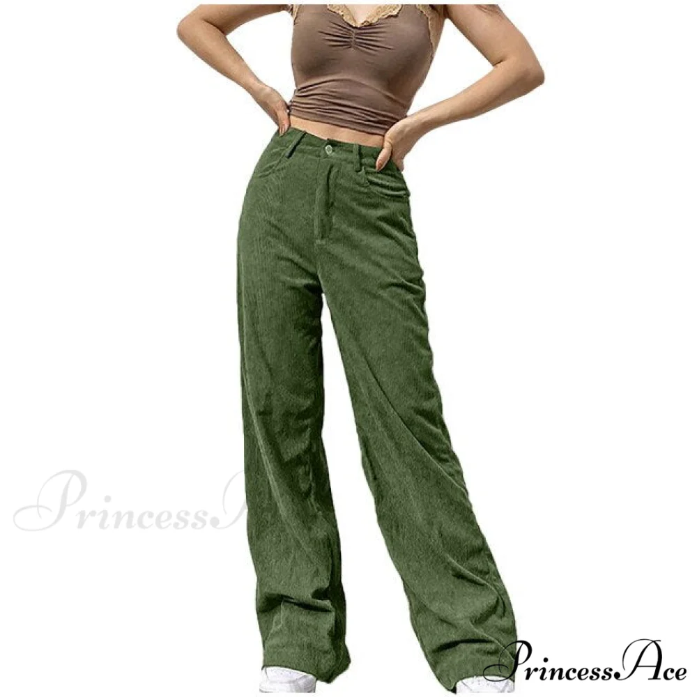 Fashion Full-length Pocket Cargo Jeans - Image 4