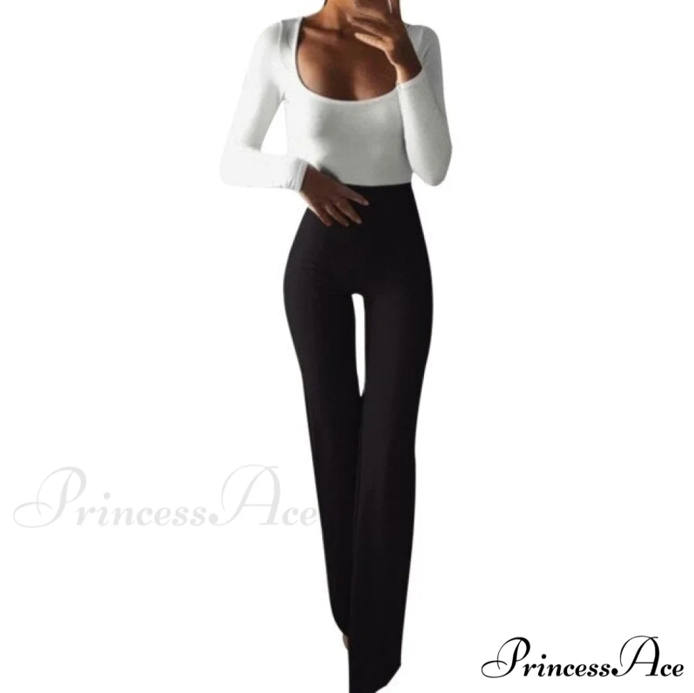 High Waist Slim Stretch Elasticity Pants - Image 6