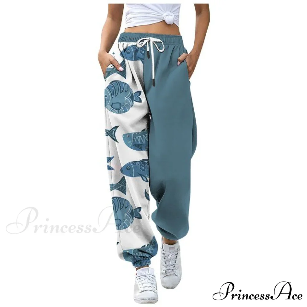 Sweatpants Casual Animal Printed Pattern Trousers - Image 2