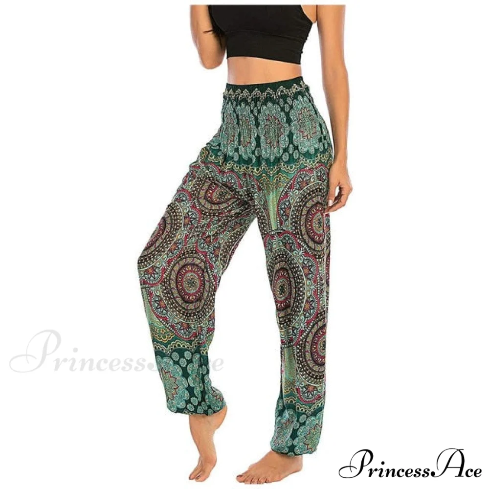 Floral Print Long Pants - Image 5