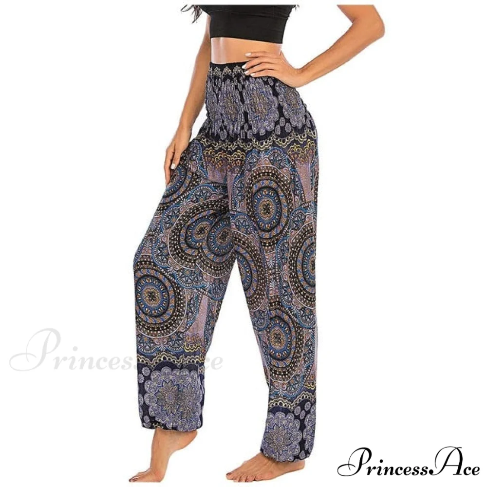 Floral Print Long Pants - Image 6