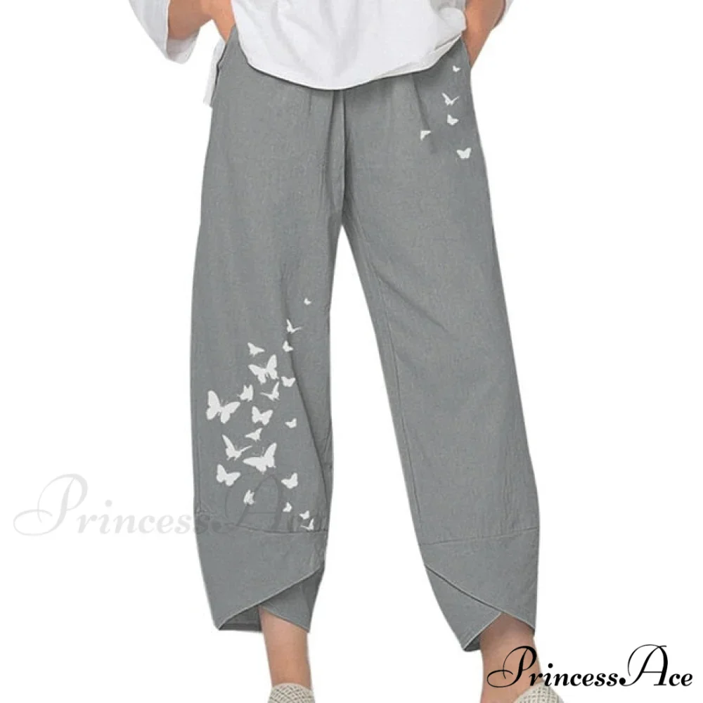 Casual Harem Wide Leg Pants - Image 3