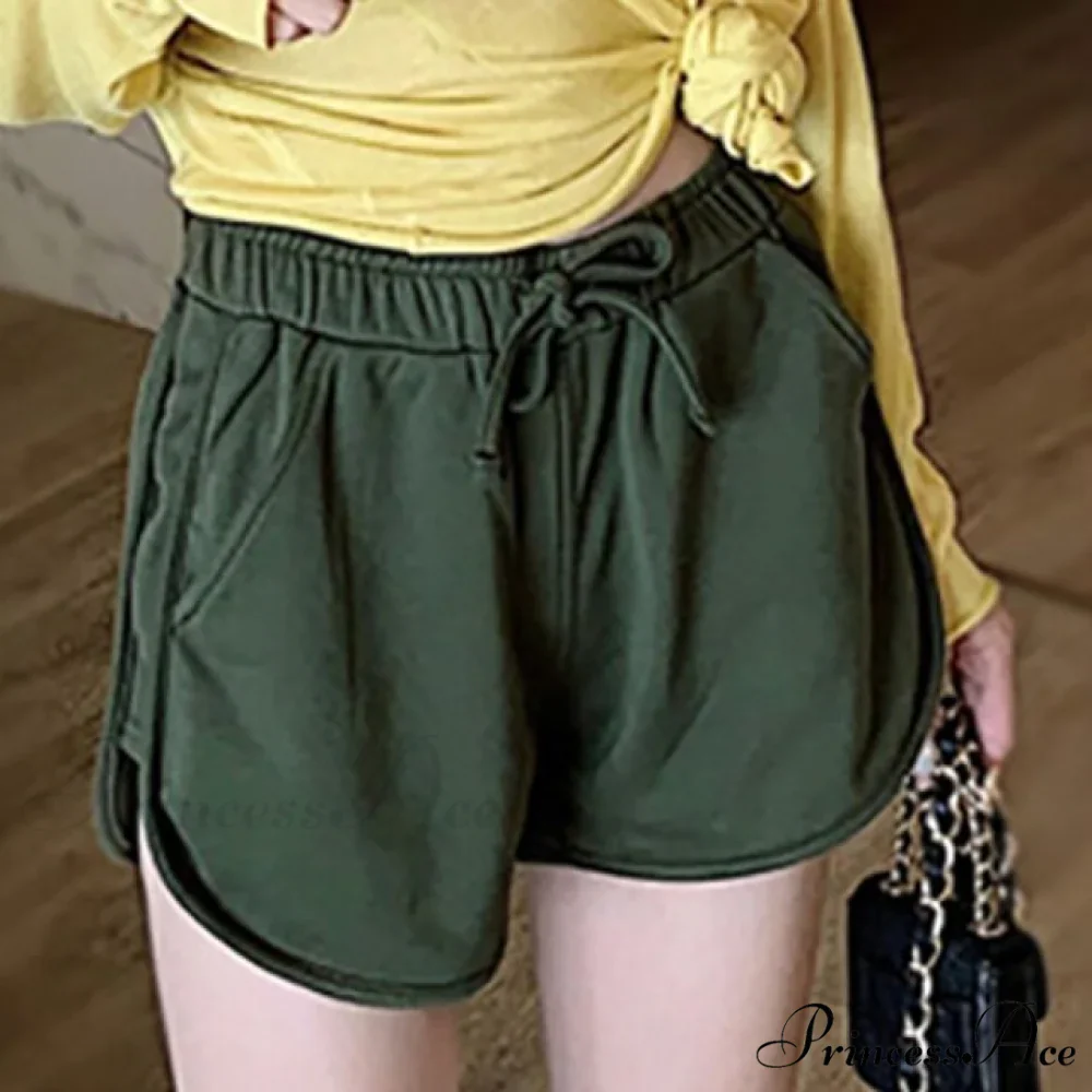 High Waist Korean Dolphin Shorts - Image 4