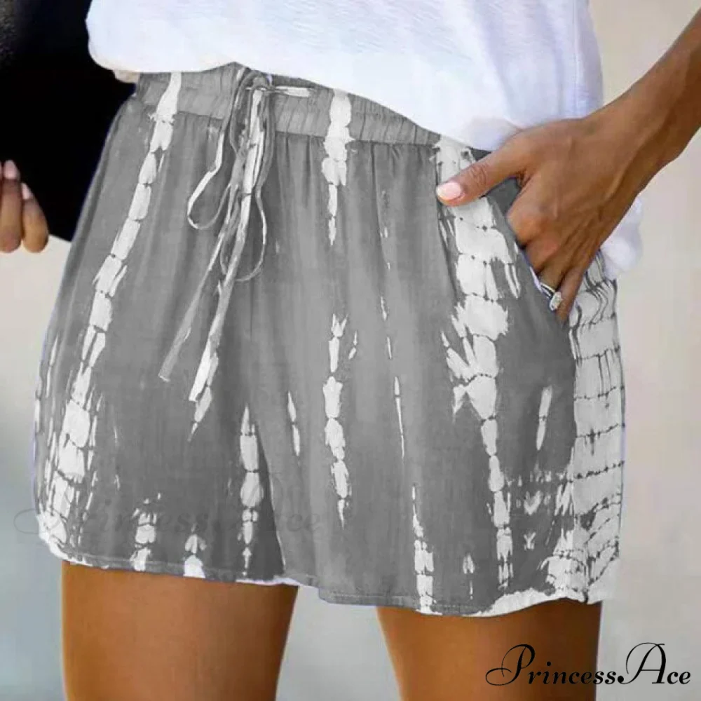 New Tie Dye Print Shorts - Image 2