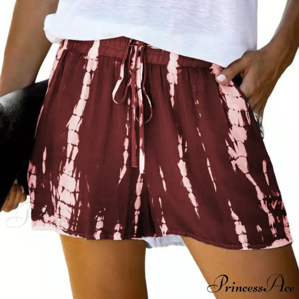 New Tie Dye Print Shorts - Image 4